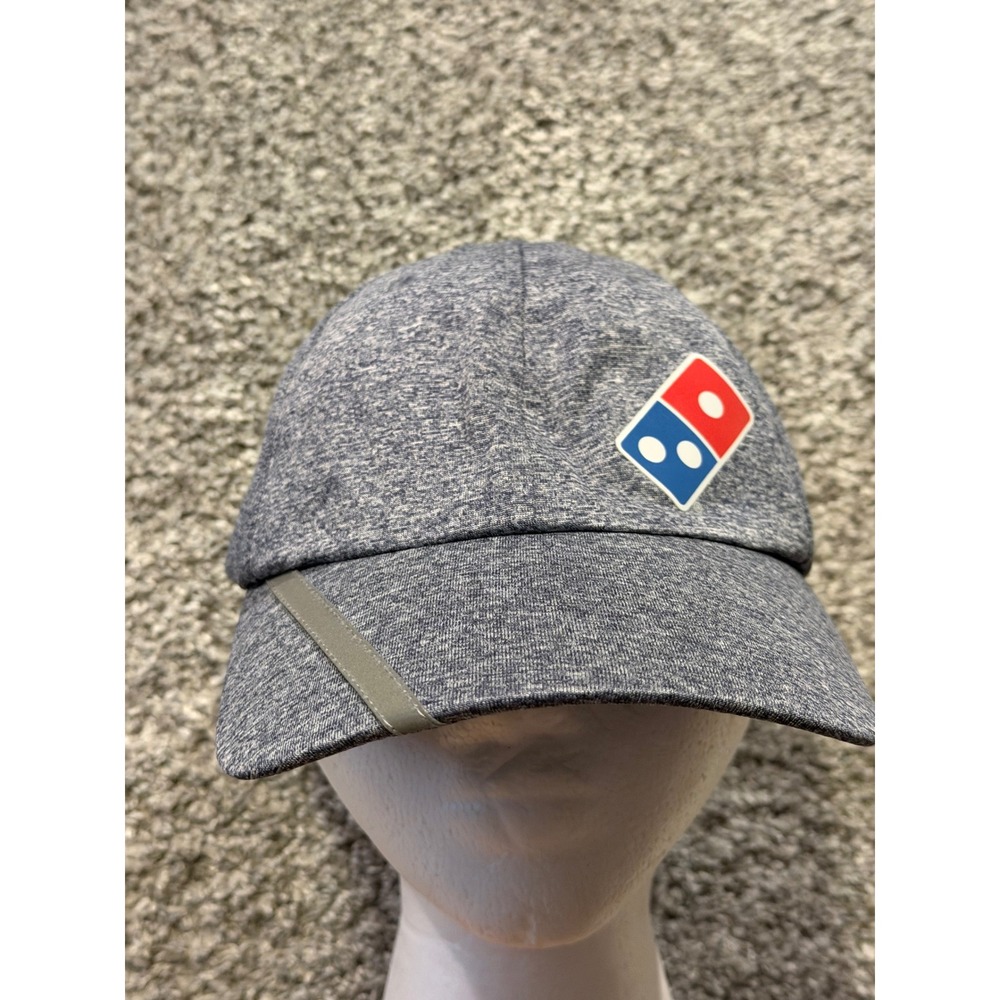 Domino'sโ Gear Adjustable Cap Hat Blue Gray Domino Logo Men's One Size